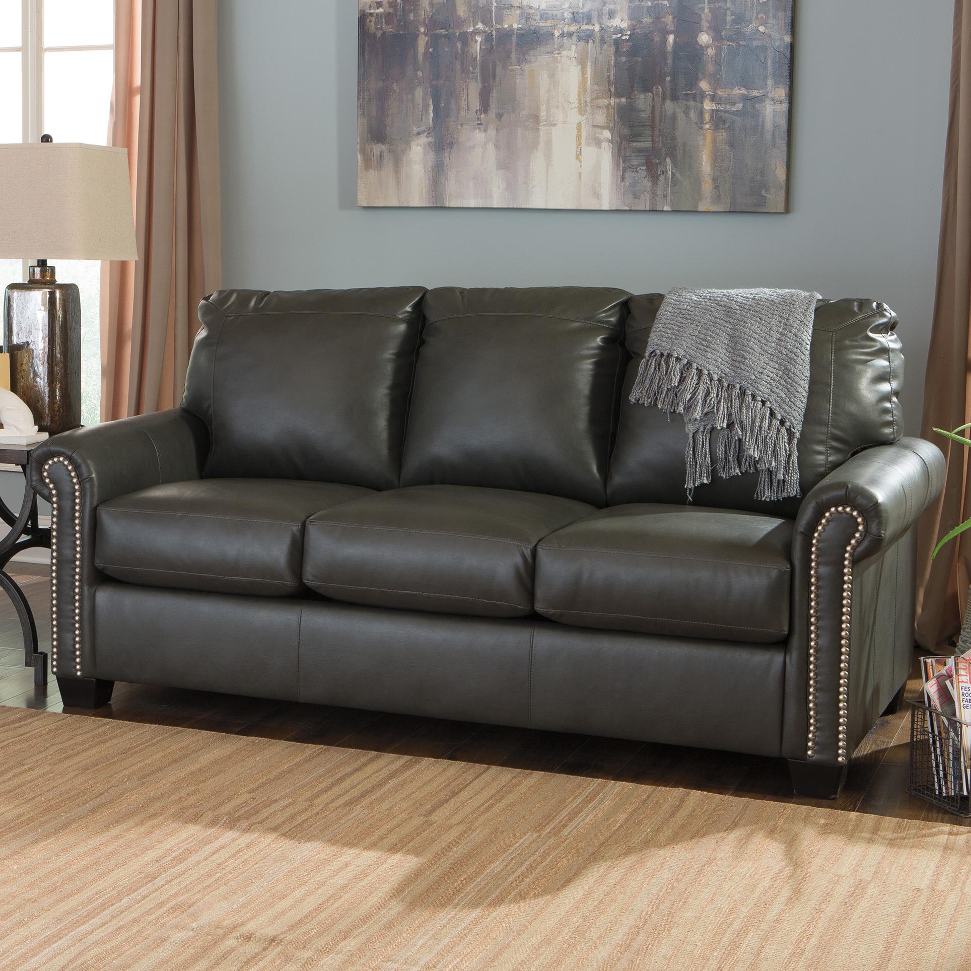 Lovely Genuine Leather Sleeper sofa